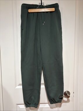 Lazy Pants Dark Green Drawstring Jogger Pants